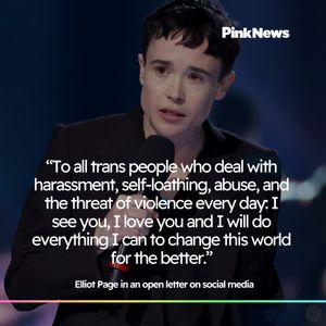 Image post by @pinknews on Instagram