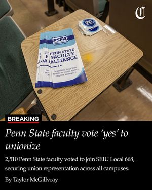 Image post by @dailycollegian on Instagram