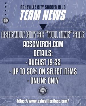 Image post by @ashevillecitysc on Instagram