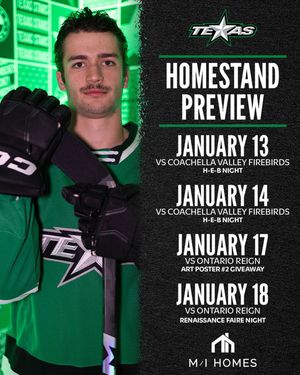 Image post by @txstarshockey on Instagram