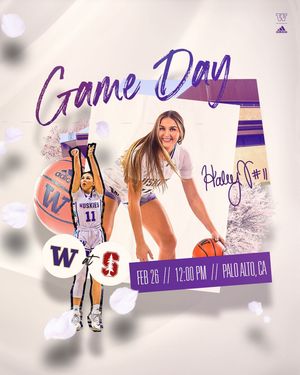 Image post by @uw_wbb on Instagram