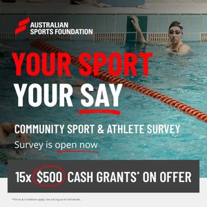 Image post by @aussportsfoundation on Instagram