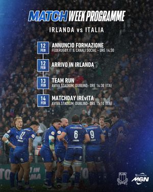Image post by @italrugby on Instagram