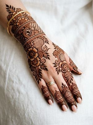 Image post by @mehndi_design4u on Instagram