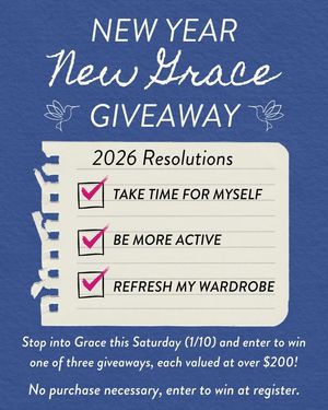Image post by @shopatgrace on Facebook
