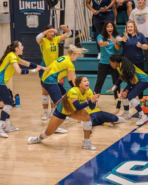 Image post by @uncwvolleyball on Instagram
