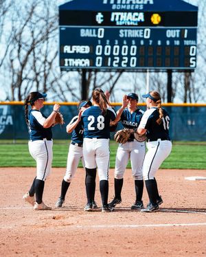 Image post by @ithaca_softball on Instagram