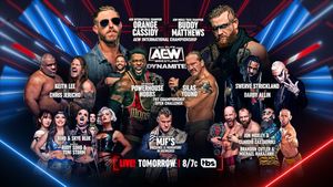 Image post by @AEW on Twitter