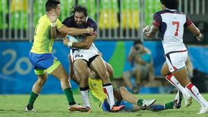Image post by @LASevensRugby on Facebook