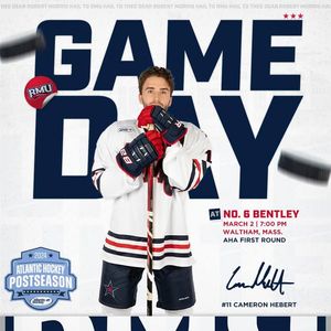 Image post by @RMUAthletics on Facebook