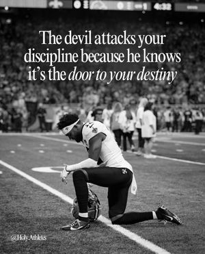 Image post by @holy.athletes on Instagram