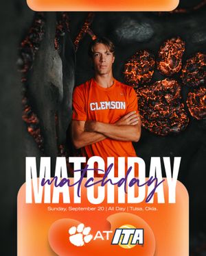 Image post by @clemsonmtennis on Instagram