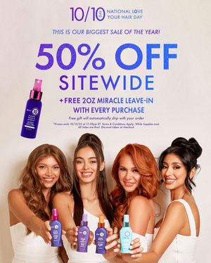 Image post by @itsa10haircare on Instagram
