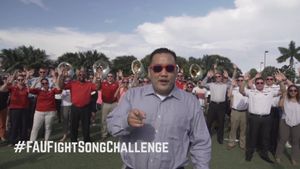 Video post by @FAUAthletics on Facebook