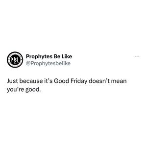 Image post by @prophytesbelike on Instagram