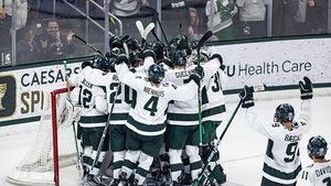 Image post by @ncaaicehockey on Instagram