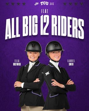 Image post by @tcuequestrian on Instagram