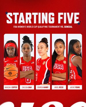 Image post by @usabasketball on Twitter