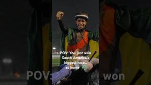 Video post by @worldhorseracing on YouTube