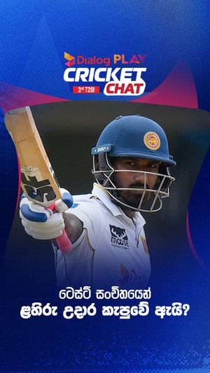Video post by @thepaparecricket on Facebook