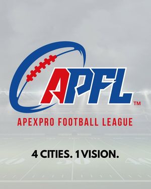 Image post by @ApexPro Football League on Facebook