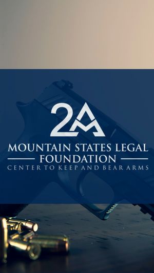 Video post by @mountainstateslegalfoundation on Facebook