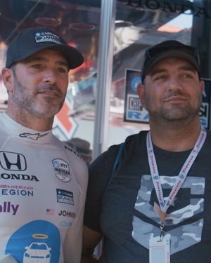 Video post by @CarvanaRacing on Facebook