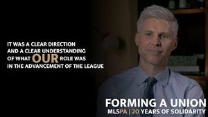 Video post by @MLS Players Association on YouTube