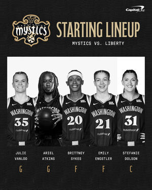 Image post by @WashMystics on Twitter