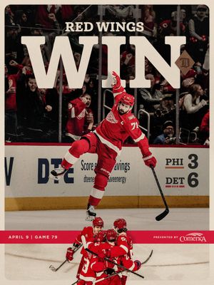 Image post by @DetroitRedWings on Twitter
