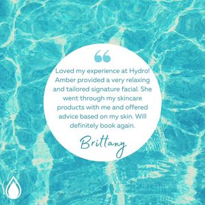 Image post by @hydromedspa on Facebook