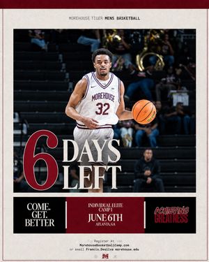 Image post by @morehousebasketball on Instagram