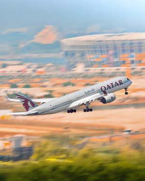 Image post by @qatarairways on Instagram