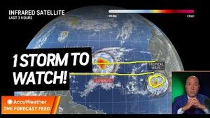 Video post by @accuweather on YouTube