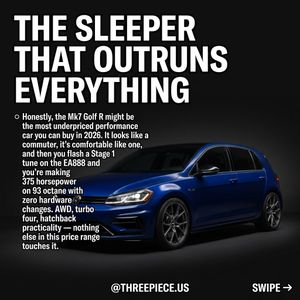 Image post by @threepiece.us on Instagram