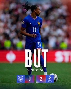 Image post by @equipedefrance on Twitter