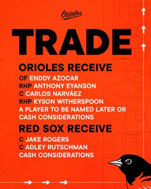 Image post by @Orioles on Twitter
