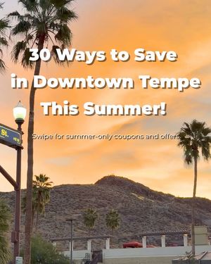 Image post by @downtowntempe on Instagram