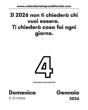 Image post by @calendarioimprenditoriale on Instagram