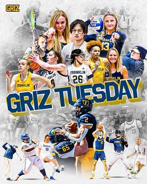 Image post by @franklincollegegrizzlies on Instagram