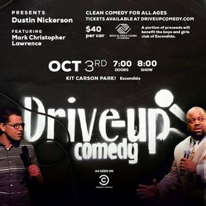 Image post by @driveupcomedy on Instagram
