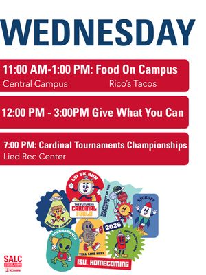 Image post by @isuhomecoming on Instagram