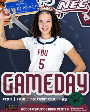 Image post by @FDUKnightsWBB on Twitter