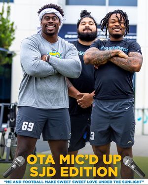 Image post by @chargers on Instagram