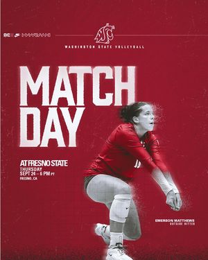 Image post by @wsucougarvb on Instagram