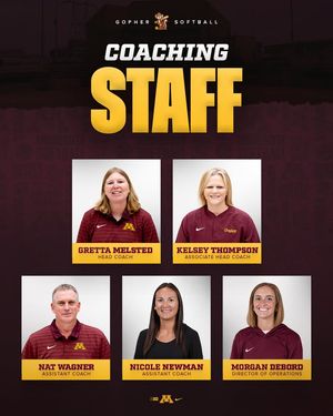 Image post by @GopherSoftball on Facebook