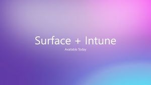 Video post by @surface on YouTube