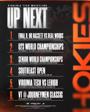 Image post by @hokieswrestling on Instagram