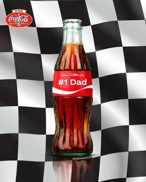 Image post by @CocaColaRacing on Twitter/X
