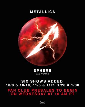 Image post by @metallica on Instagram